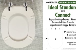 SCHEDA TECNICA MISURE copriwater IDEAL STANDARD CONNECT