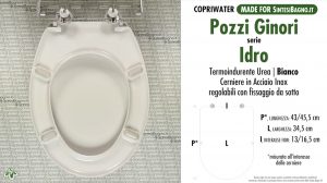Schede tecniche Pozzi Ginori IDRO